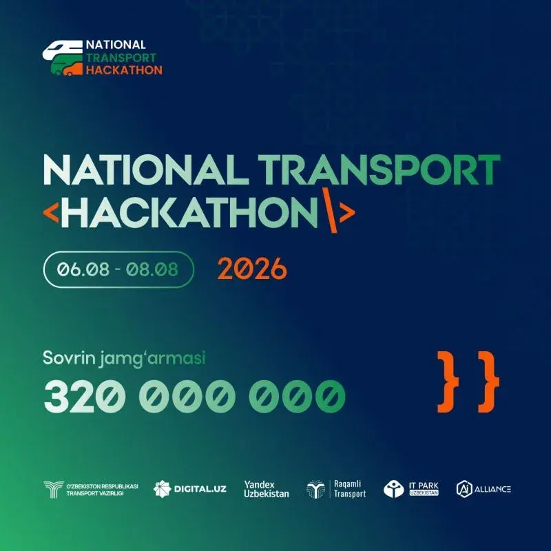 National Transport Hackathon 2026 — Өзбекстан